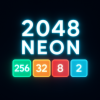 2048 Neon — Adjustable Grid, Swipe, Merg free online game
